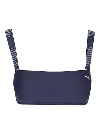 PUMA | Top bikini a fascia da donna | dunkelblau